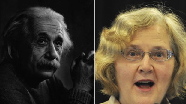 Dreamers ... Albert Einstein, and Australian-born Nobel-prize winner Elizabeth Blackburn.