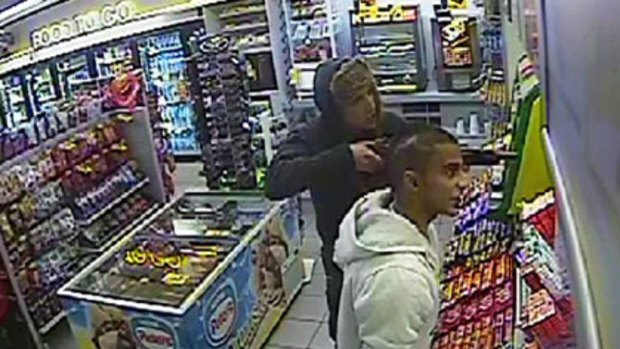 CCTV footage captured the Thomastown hold-up.