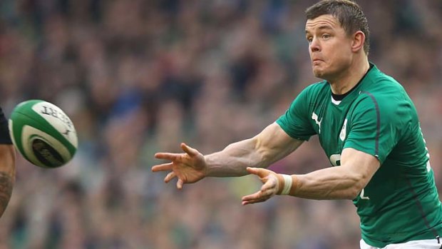 Brian O'Driscoll suffered a concussion during Ireland's narrow loss to the All Blacks.