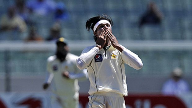 Shining star ... teenage Pakistan paceman Mohammad Aamer made a name for himself in the Boxing Day Test, taking five Australian wickets in the hosts’ second innings.