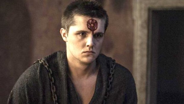 Justice (Lancel Lannister) is being imparted on royalty is seems.