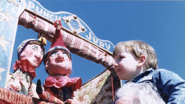 Punch and Judy show.
