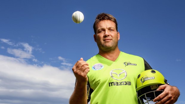 Thunderstruck: Jacques Kallis will turn in out in the lime green of the western Sydney franchise.