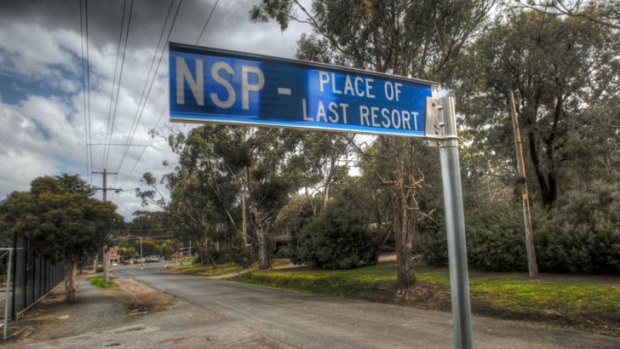Warrandyte NSP Place of Last Resort, where people will be directed as a last resort in a bush fire.
