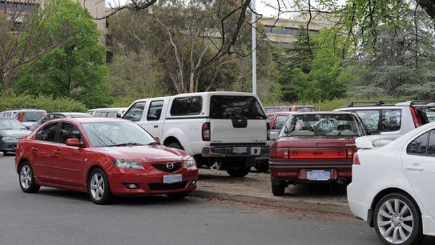 Parking dramas in the Parliamentary Triangle.