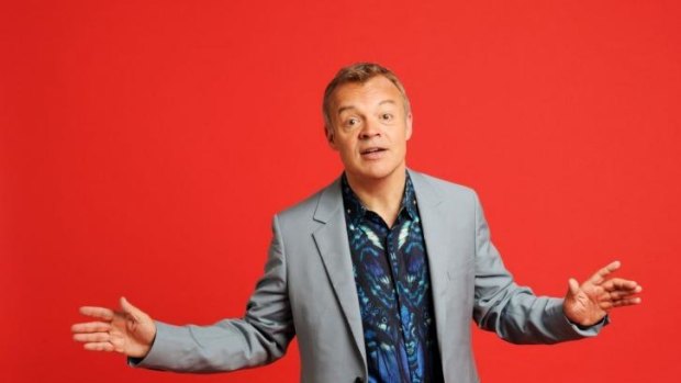 Quick wit: Graham Norton mixes good nature with a lively mind for one-liners.