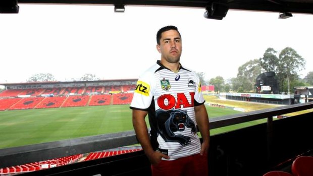 Fresh blood: Jamie Soward came under fire towards the end of his time with the Dragons but the premiership-winning five-eighth says he has nothing to prove at Penrith.