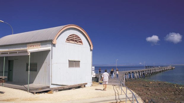 The 'iron shed', Port Victoria Museum.