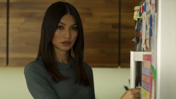 Servile synth Anita (Gemma Chan) in <i>Humans</i>.