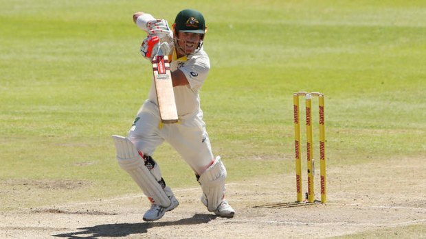 In fine form: David Warner smashed 145 off 156 balls to wrap up a great series for the opener.