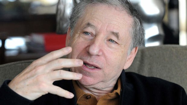 Taking a back seat: Jean Todt won't buy into the Albert Park controversy.