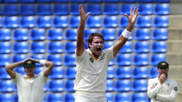 Out of action ... Australia's Ryan Harris will be missed.
