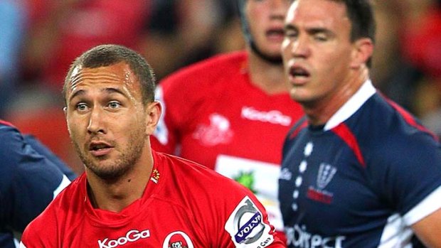 Quade Cooper, alongside James O'Connor, is the form five-eighth of the Australian conference.