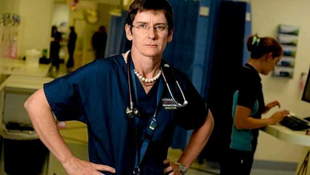 Dr Diana Egerton-Warburton is fed up with the high number of drunk people filling emergency departments.