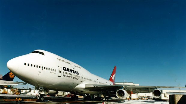 Woolongong bound: City of Canberra set a record in 1989 for flying non-stop from London to Sydney. 