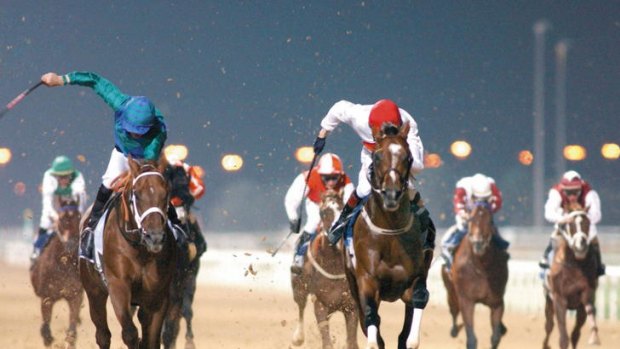 Dubai World Cup horse racing.