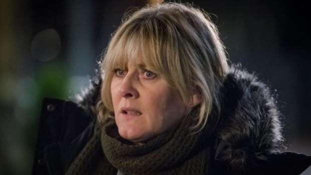 Compelling viewing: Sarah Lancashire plays police sergeant Catherine Cawood in Happy Valley.