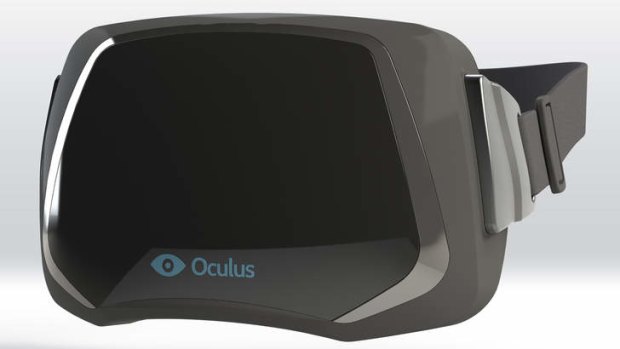 Oculus VR's headset.