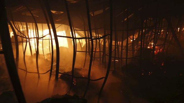 Aswad fire: A garment factory in the Bangladeshi town of Gazipur burnt down on Tuesday night.