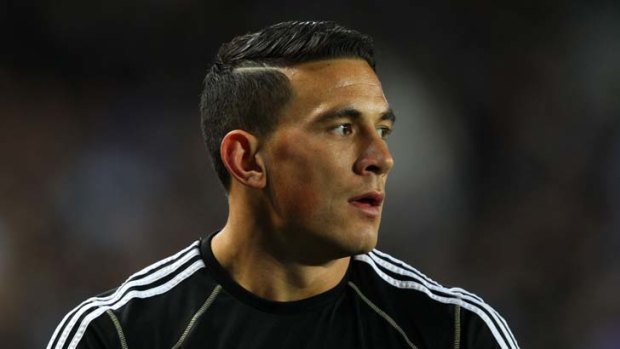 Switching sides ... Sonny Bill Williams.