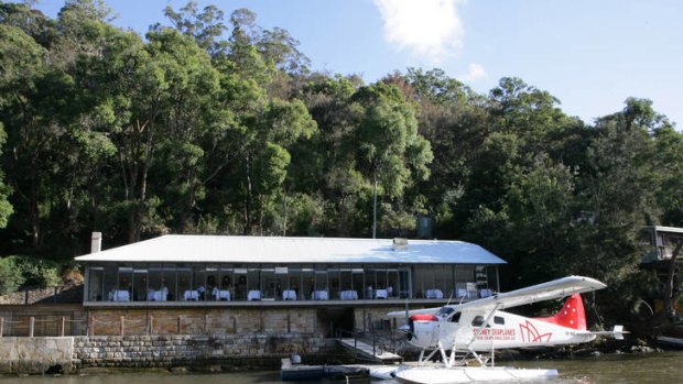 Doors closing ... Pier at Rose Bay and Berowra Waters Inn.