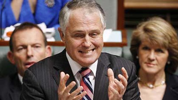 Malcolm Turnbull ... continuing attack on Mr Rudd.