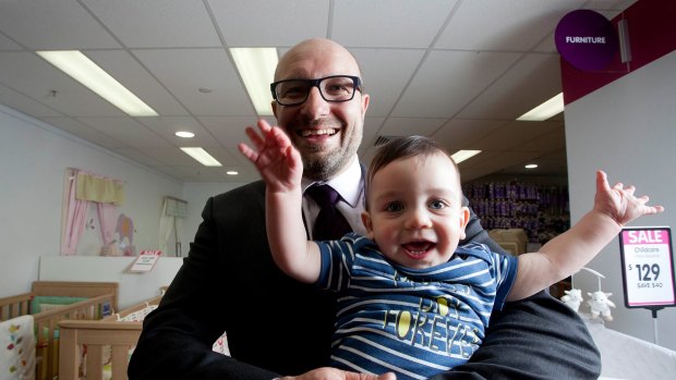 Baby Bunting CEO Matt Spencer, who owns about 2 per cent of the shares, says he's "very happy".