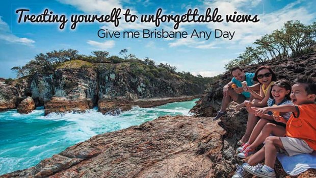 An image from the new Brisbane Marketing campaign.