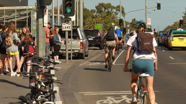 More and more people are getting on their bikes in Brisbane.