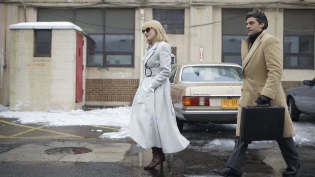 Tumbleweeds: Jessica Chastain and Oscar Isaac as husband and wife in <i>A Most Violent Year</i>.