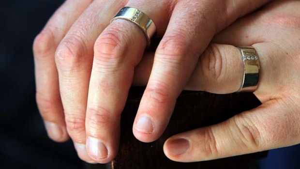 Strong support: Advocates of same-sex marriage laws in NSW remain confident of success.