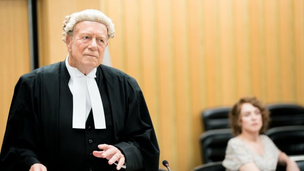 Jack Thompson as barrister Bob Myers in Don't Tell