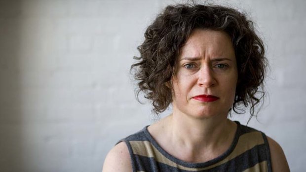 Stepping in: Judith Lucy.