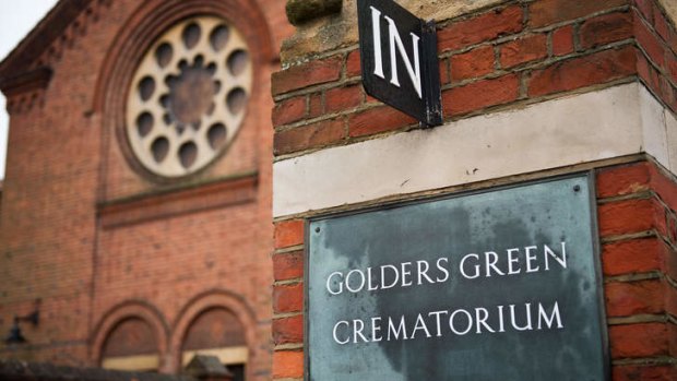 Freudian urn smashers give police the slip: The Golders Green Crematorium.
