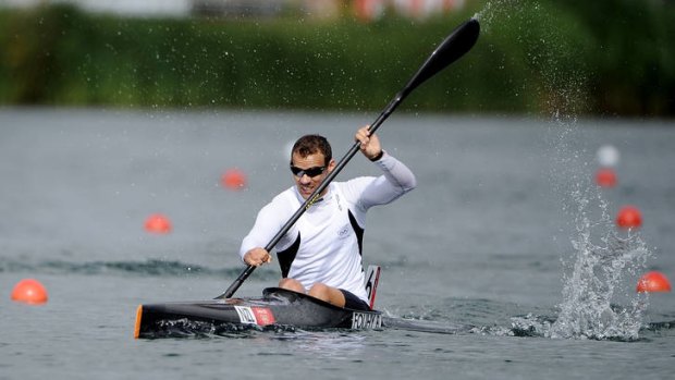 Up the creek ... Kiwi kayaker Ben Fouhy laid into Sport New Zealand for a perceived lack of support.