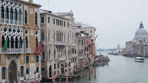 Moving in ... Benetton seeks to install a shopping centre into a historic palazzo on Venice's Grand Canal.
