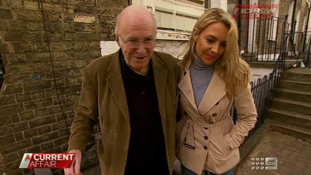 Lurid detail ... Leanne Edelsten with Clive James.