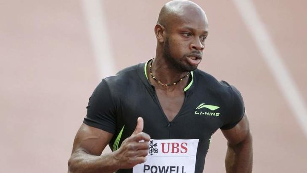 Asafa Powell failed a drug test in 2013.