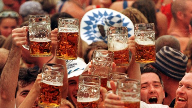 Revelry: DFAT sends a special consular team to Munich during Oktoberfest to aid jailed and hospitalised Australians.