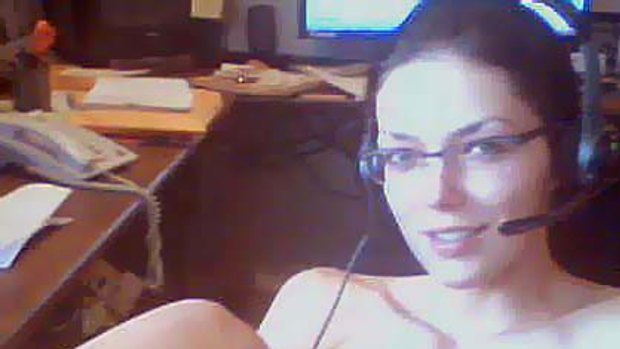 Adrianne Curry, America's Next Top Model winner, posted a picture of herself playing World of Warcraft on Twitter.