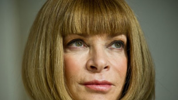 Anna Wintour ... hit out at the Syrian regime.