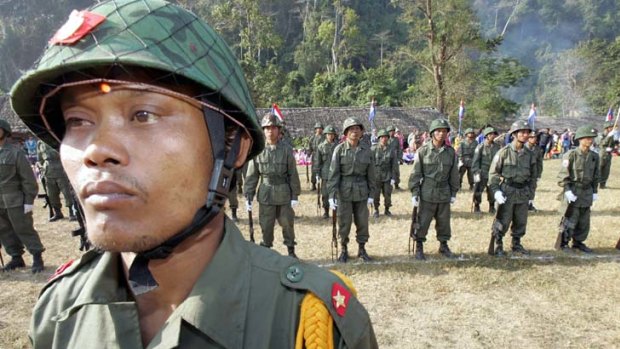 "The government ... wants to find a fair and durable peace" ... Aung Min, minister.
