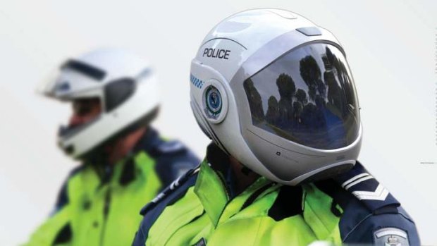 Police Motorcycle Helmet Communications System