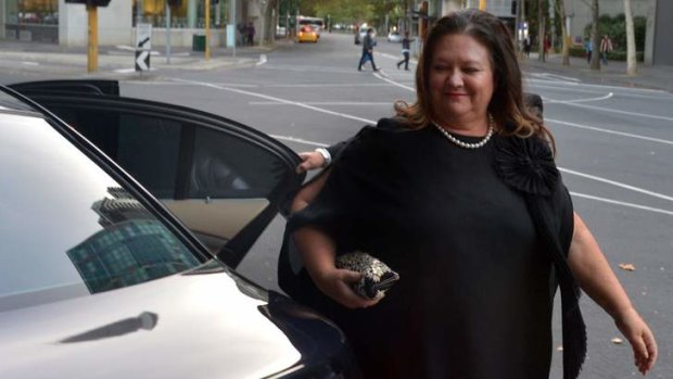 Gina Rinehart wanted a dispute with her son and daughter referred to arbitration.