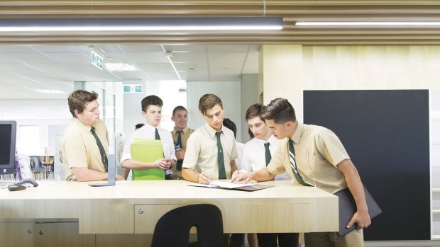 Trinity Grammar School Sydney students study the International Baccalaureate (IB) diploma.