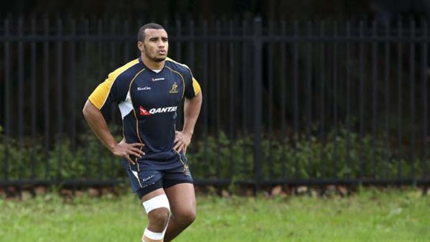 Raring to go ... halfback Will Genia is remaining positive.