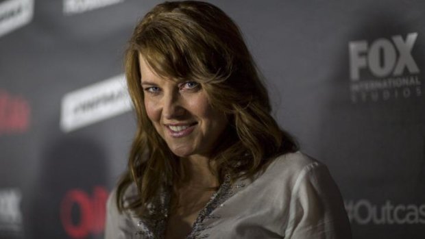 Lucy Lawless at Comic-Con earlier this month. 