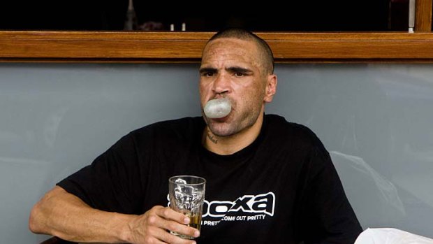 Tunnel vision ... Anthony Mundine is ready for Garth Wood.