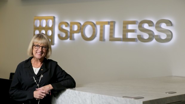 Spotless chair (and former Qantas chair) Margaret Jackson. The company's profit warning on Friday came as a shock to investors, and raises questions around private-equity backed IPOs.