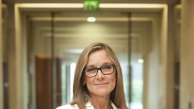 A challenge of a different proportion: Burberry CEO Angela Ahrendts will head up Apple's retail division.